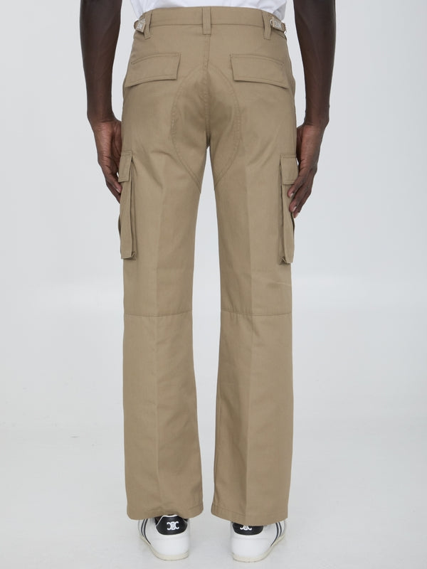 Cotton Blend Cargo Pants