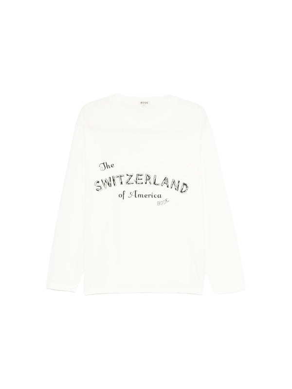 Bode White Half Sleeve