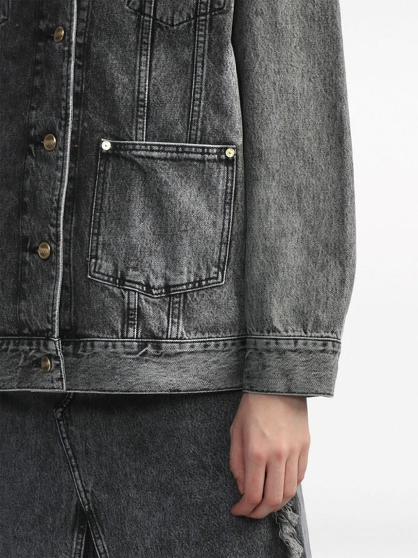 Washing Denim Trucker Jacket