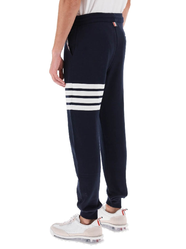 4-Bar Cotton Jogger Pants - Jente