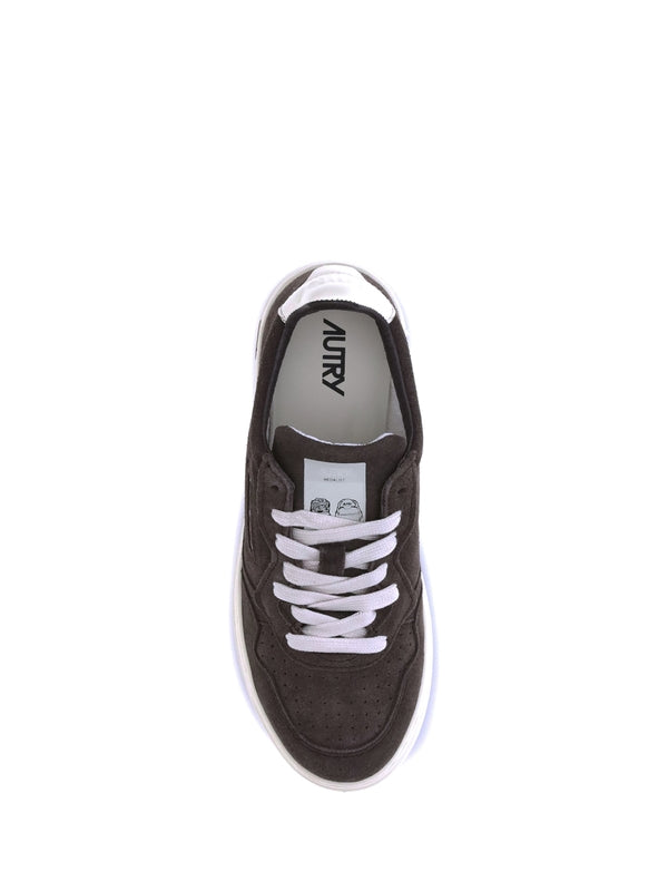 Autry Brown Low Top Sneakers