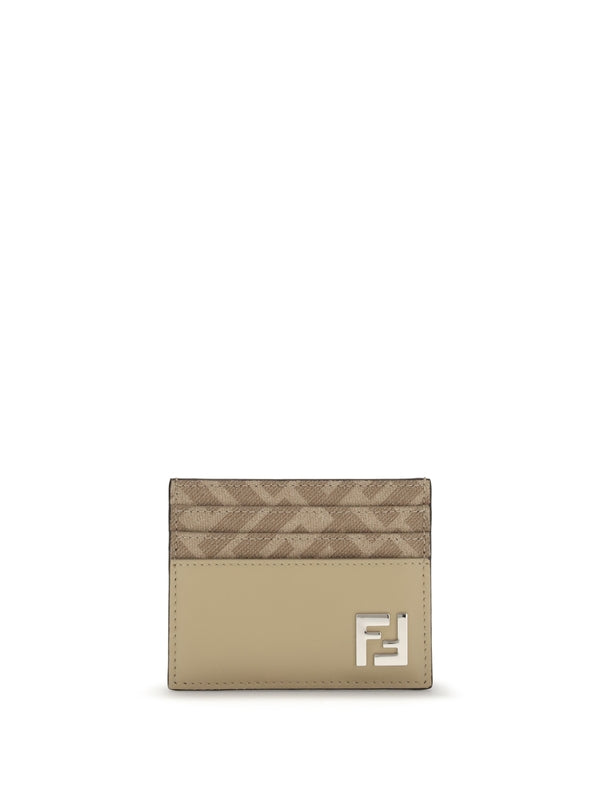 Fendi Beige Card Holders