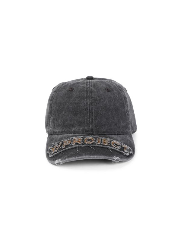 Y/PROJECT - Logo Washing Cotton Ball Cap - Jente