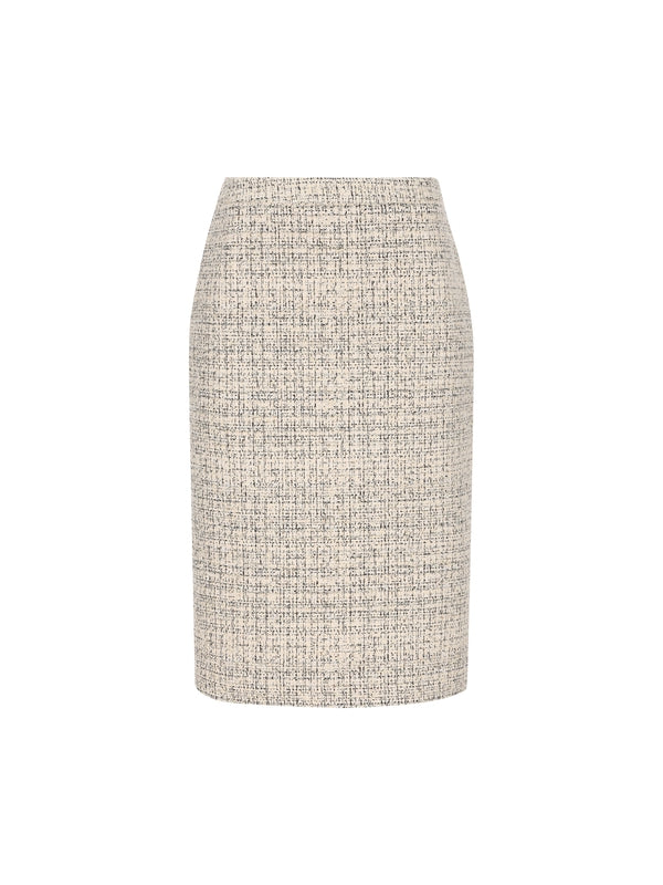 Tweed Midi Skirt