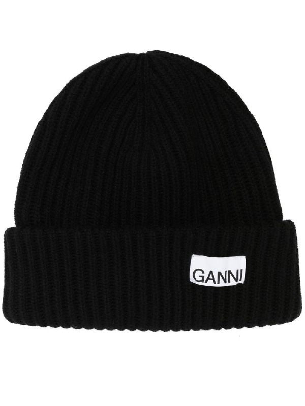 Logo Patch Wool Beanie