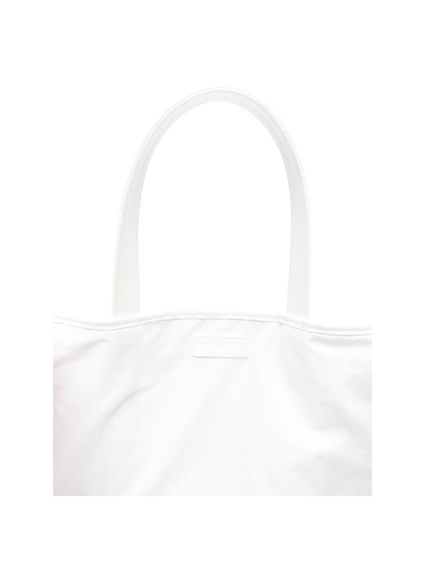 Stripe Pattern Cotton Tote Bag