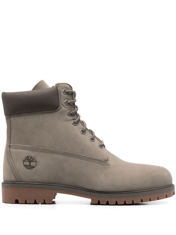 Timberland Khaki Lace-Up Boots