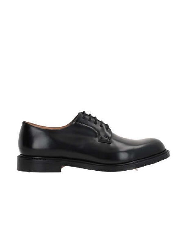 Church's Flat shoes Black Lace-ups