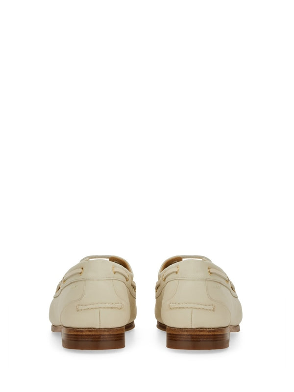 Bally Beige Lace-Ups