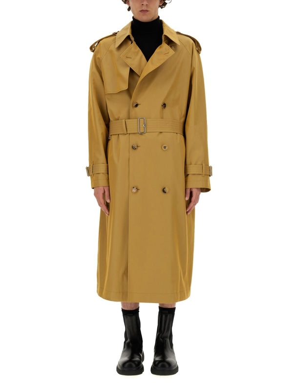 Belt Detail Cotton Trench Coat