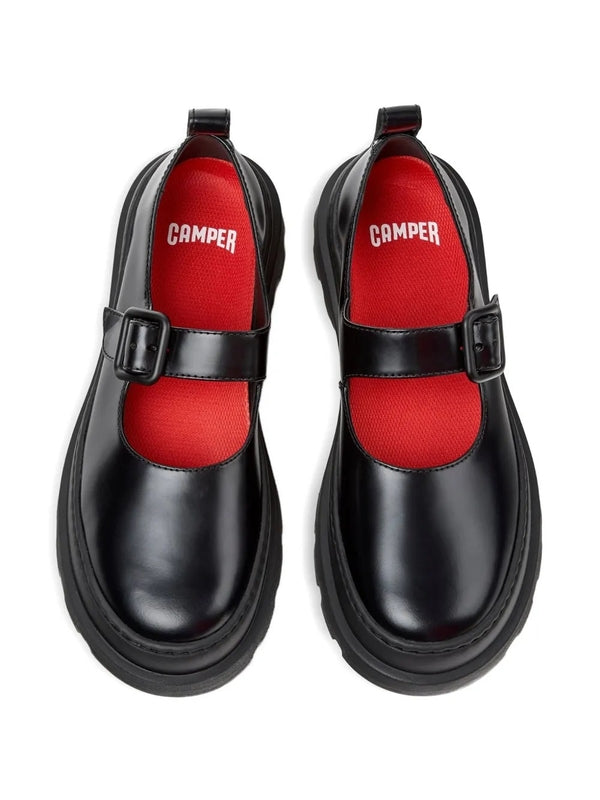 Camper Black Flat Shoes
