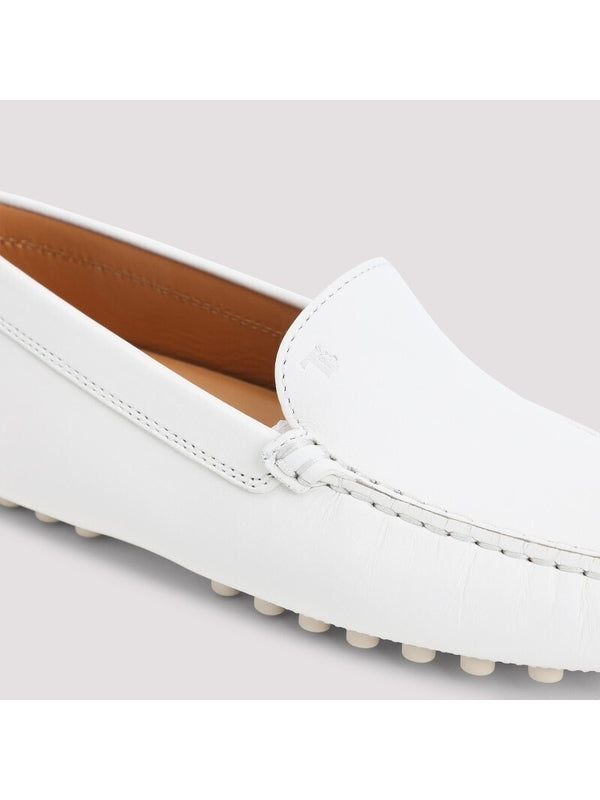 Tod'S White Driving Shoes