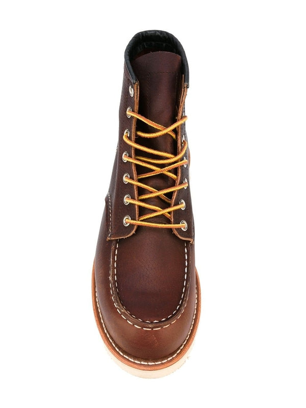 Red Wing Brown Lace-Up Boots
