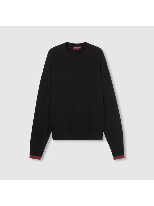 Web Detail Cashmere Knit