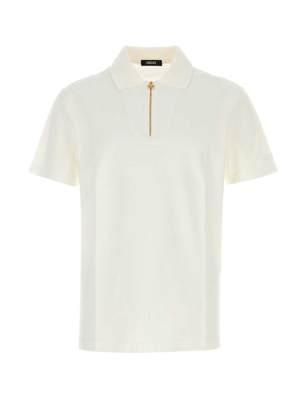 Versace White Polo Shirts