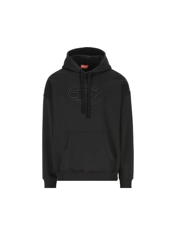 Ummer D Logo Cotton Hoodie