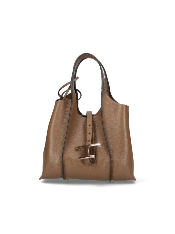 Tod'S Brown Tote Bags