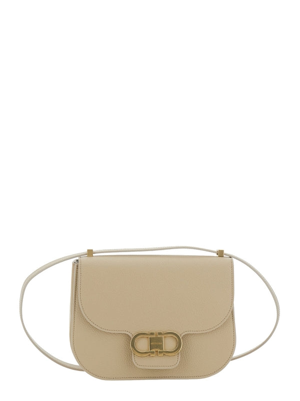 Ferragamo Beige Crossbody & Shoulder Bags