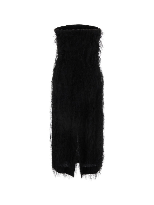 Brushed Sleeveless Mini Dress