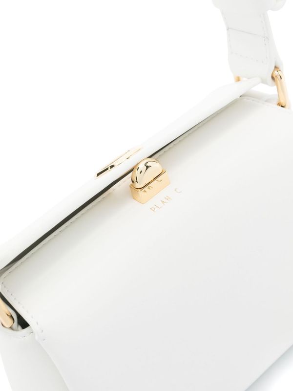 Fold Leather Mini Shoulder Bag