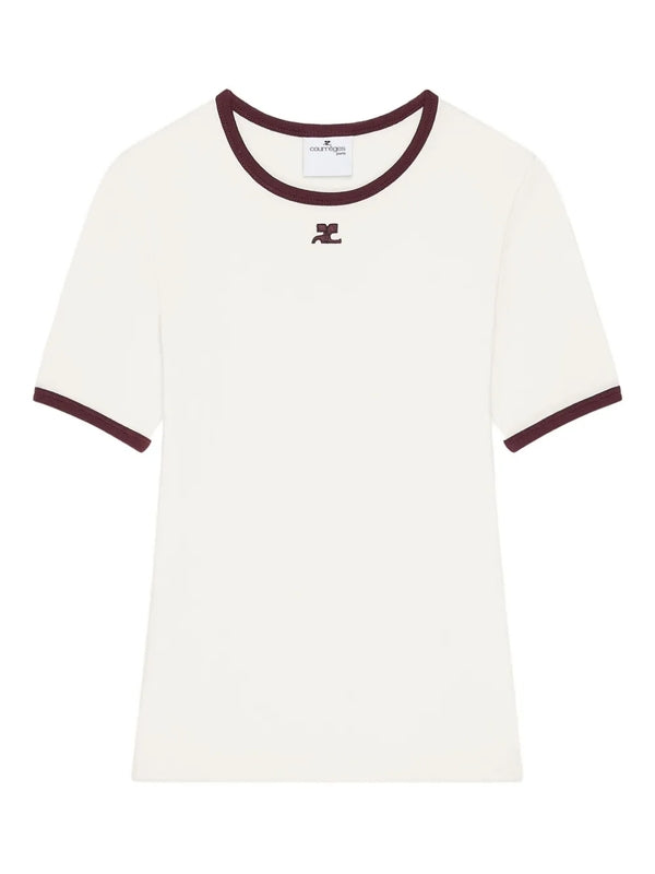 Courrèges White Half Sleeve