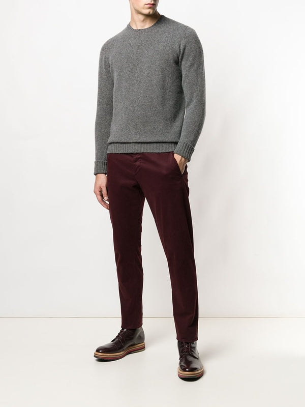 Crew Neck Wool Knit