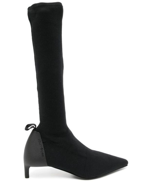 Courrèges Black High Boots