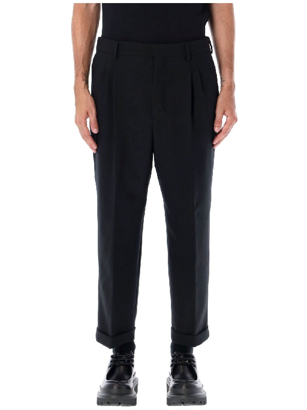ami - Tailored Wool Blend Pants - Jente