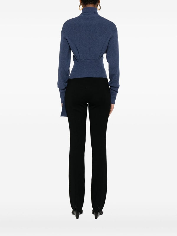 Lanvin Blue Knitted