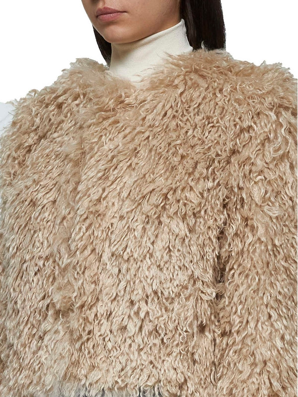 FAUSTINE Faux Fur Jacket