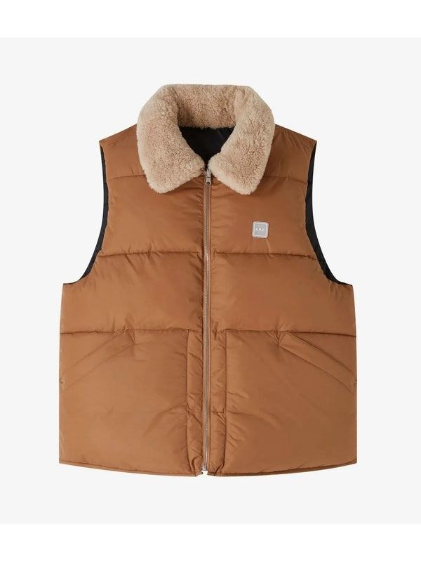 A.P.C. Beige Black Down