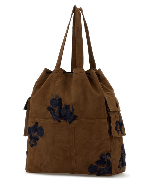 Baziszt Brown Tote Bags