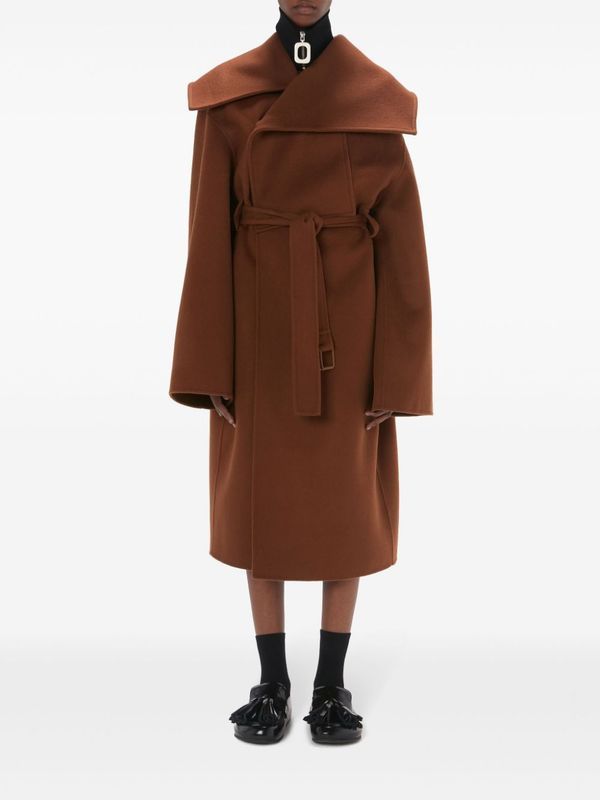 Wrap Wool Coat