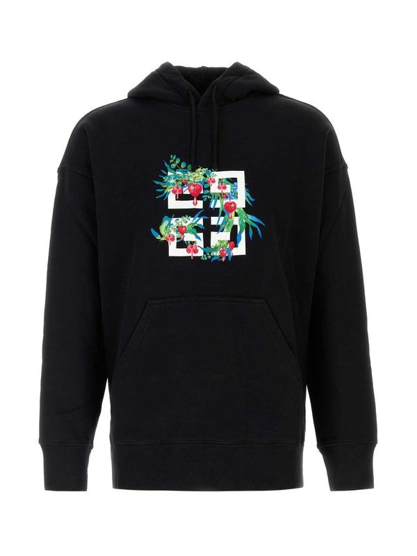 4g Logo Cotton Hoodieie