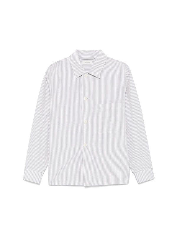 Stripe Cotton Pajama Shirt