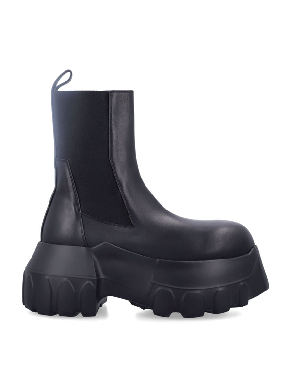 Rick Owens Black Chelsea Boots
