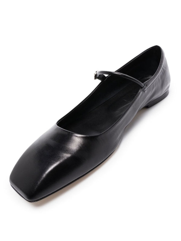 Aidy Black Flat Shoes