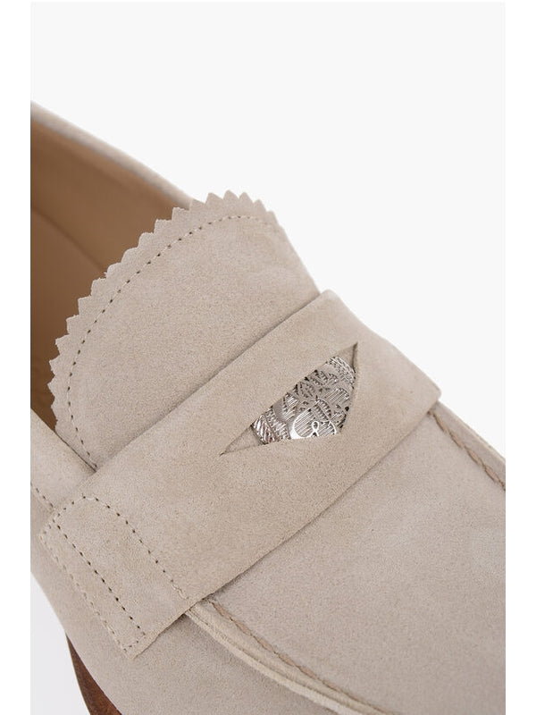 Alexander Mcqueen Beige Loafers
