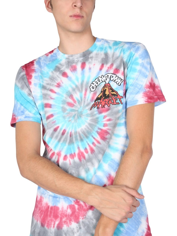 Tie-dye Printing Cotton T-shirt