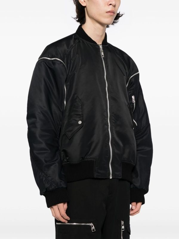 Detachable Sleeve Reversible Bomber