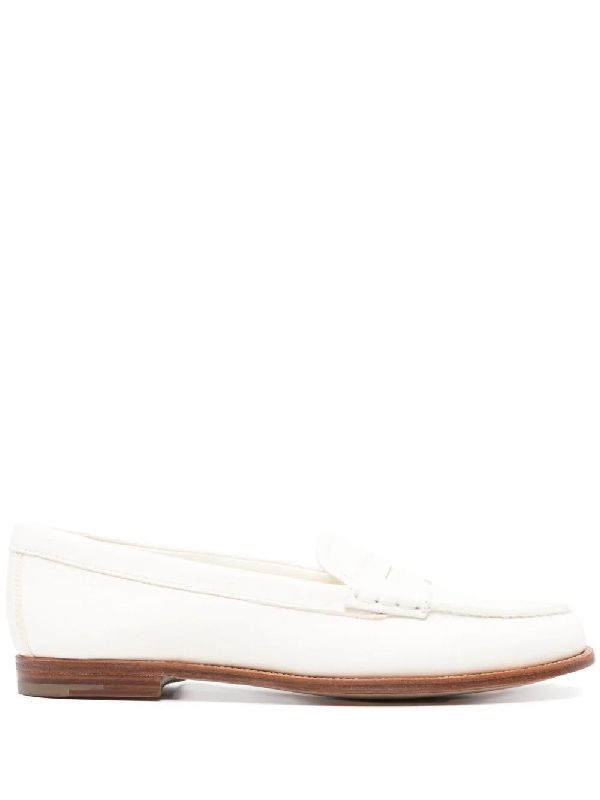 Collar 2 Leather Penny Loafers