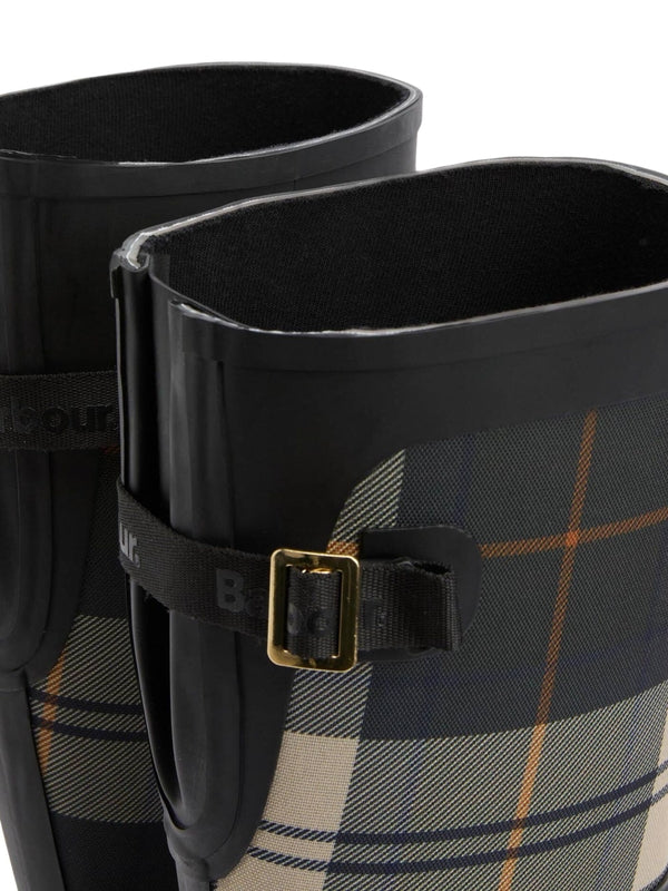 Barbour Black High Boots