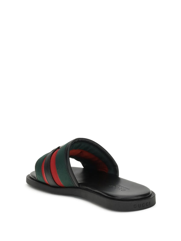 Gucci Black Slides