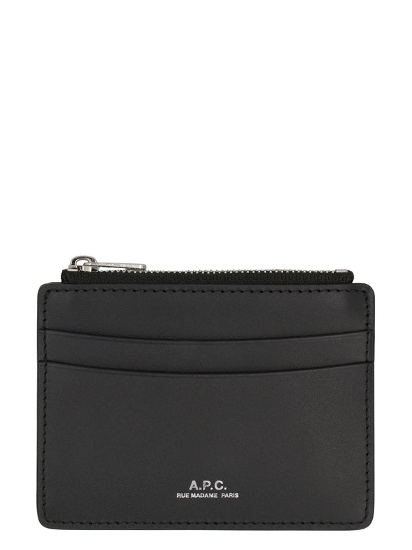A.P.C. Black Card Holders