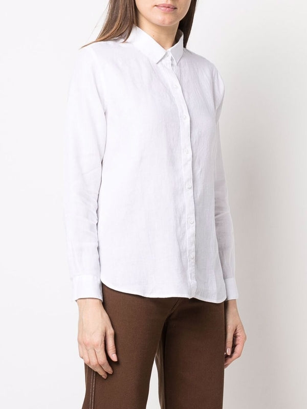 White Linen Shirt