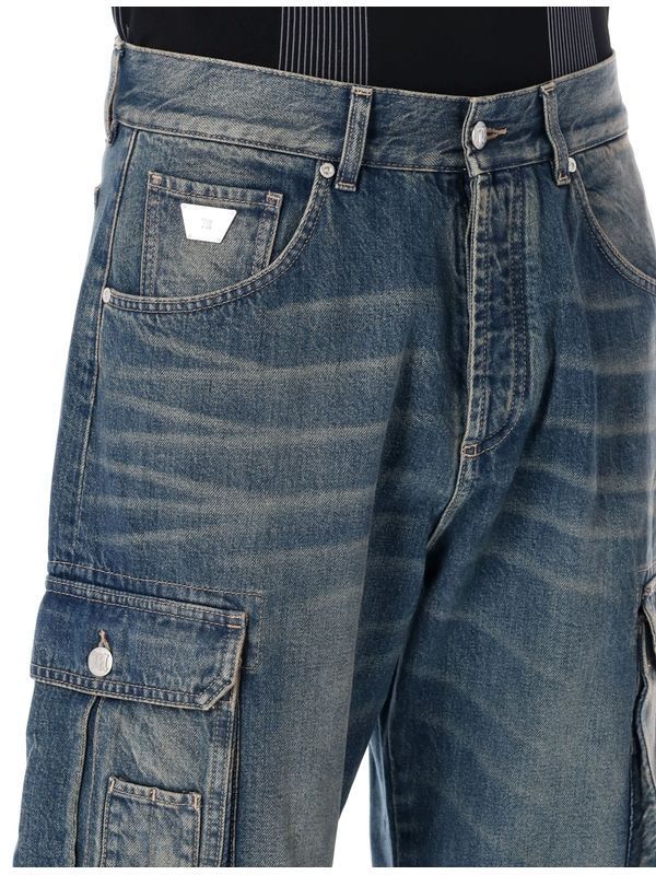 MISBHV - Multi Pocket Cargo Denim Pants - Jente