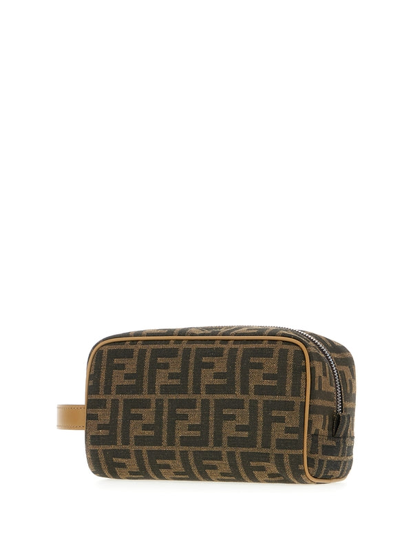 FF Jacquard Strap Pouch Bag