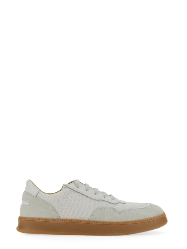 Spalwart White Low Top Sneakers