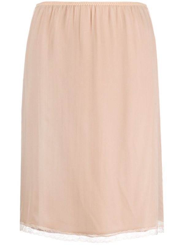 SILK CHIFFON SKIRT Skirts