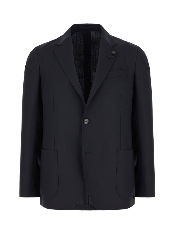 Lardini Navy Tailored Jackets